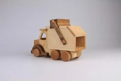 Odin Parker Handmade Wooden Garbage Truck *New* 12 Odin Parker Handmade Wooden Garbage Truck *New*