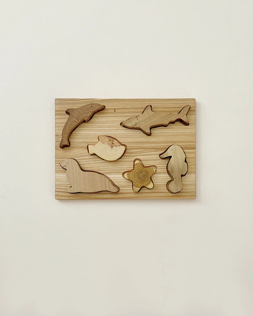 Odin Parker Handmade Wooden Ocean Puzzle 4 Odin Parker Handmade Wooden Ocean Puzzle