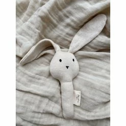 Konges Sløjd Organic Bunny Rattle