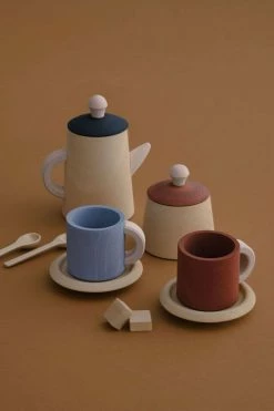 *New* Raduga Grez Handmade Wooden Tea Set