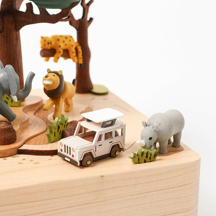 Wooderful Life *New* Pre-order: Wooden Safari Music Box (ships End Of July) 6 Wooderful Life *New* Pre-order: Wooden Safari Music Box (ships End Of July)
