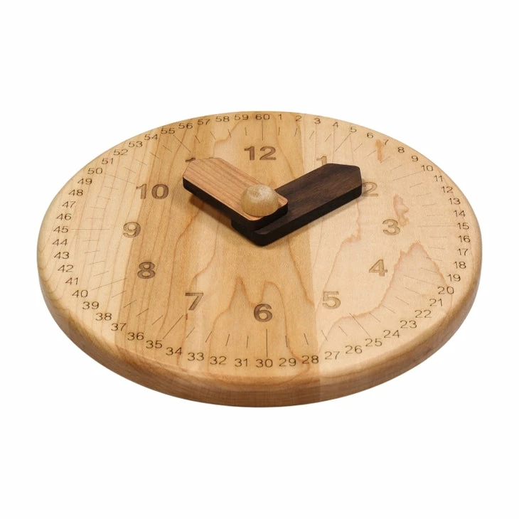 Mirus Toys *New* Wooden Educational Clock 4 Mirus Toys *New* Wooden Educational Clock