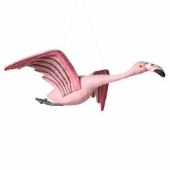 Odin Parker Hanging Felt Flamingo