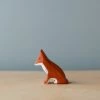 Forest Melody *New* Handmade Wooden Sitting Fox