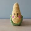 Pebble Handmade Corn Rattle *New* 1 Pebble Handmade Corn Rattle *New*