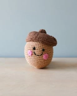 Pebble Handmade Acorn Rattle *New*