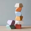 *New* Rock Blocks | 8-Piece Stacking Wooden Rocks