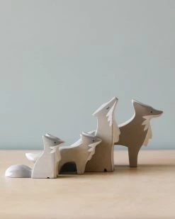Brin D'Ours | Handmade Wooden Wolf