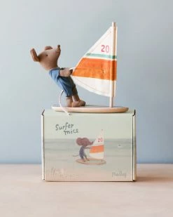 Maileg | Little Brother Surfer Mouse