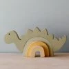 L And Wood Dinosaur Stacking Toy 2 L And Wood Dinosaur Stacking Toy