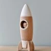 Vendor-unknown Handmade Wooden Rocket & Astronaut 1 Vendor-unknown Handmade Wooden Rocket & Astronaut