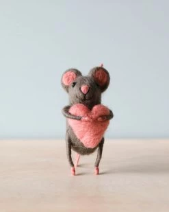 Odin Parker Exclusive *New* Felt Mouse With Heart