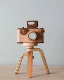 Father's Factory *New* Father’s Factory | Vintage Style Wooden Toy Camera