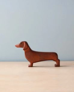 Forest Melody Handmade Wooden Dachshund Dog *New*