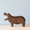Forest Melody *New* Handmade Wooden Hippo