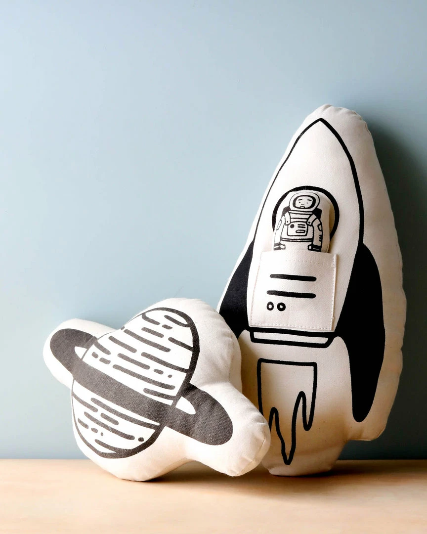 Imani Collective Rocket & Saturn Pillows 3 Imani Collective Rocket & Saturn Pillows
