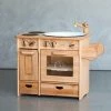 DrewArt Wooden Play Kitchen 2 DrewArt Wooden Play Kitchen