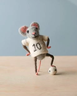 - *New* Felt Soccer Mouse