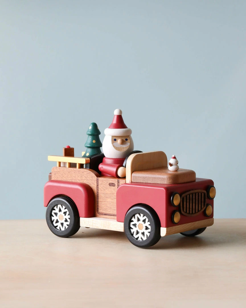 Wooderful Life *New* Santa-mobile Music Box 4 Wooderful Life *New* Santa-mobile Music Box