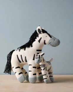 Odin Parker Organic Zebra Stuffed Animals *New*