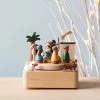 Wooderful Life Nativity Scene Music Box *New* 2 Wooderful Life Nativity Scene Music Box *New*