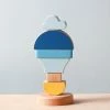Animi Handmade Wooden Hot Air Balloon Stacker 1 Animi Handmade Wooden Hot Air Balloon Stacker