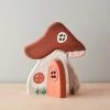 Odin Parker Wooden Mushroom House