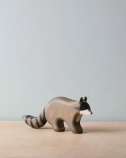 Forest Melody Handmade Wooden Raccoon *New*