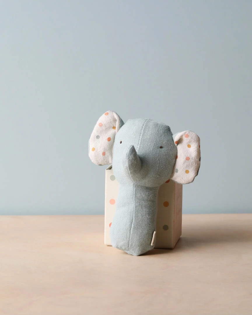 *New* Maileg Lullaby Friend Rattles, Elephant 4 *New* Maileg Lullaby Friend Rattles, Elephant