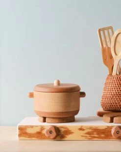 Tateplota Handmade Wooden Pretend Cooktop Stove *New*