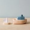 Kiko & GG Wind-up Wooden Bath Boat *New* 1 Kiko & GG Wind-up Wooden Bath Boat *New*