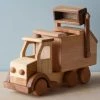 Odin Parker Handmade Wooden Garbage Truck *New*