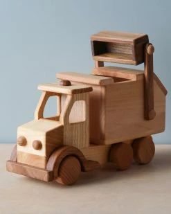 Odin Parker Handmade Wooden Garbage Truck *New*