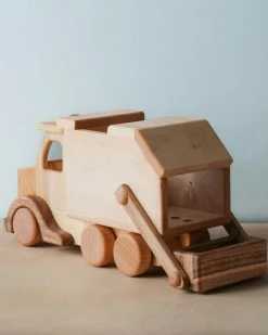 Odin Parker Handmade Wooden Garbage Truck *New* 11 Odin Parker Handmade Wooden Garbage Truck *New*