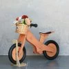 Kinderfeets Bamboo Balance Bike With Basket & Stand 1 Kinderfeets Bamboo Balance Bike With Basket & Stand