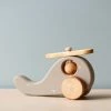 Friendly Toys Handmade Wooden Helicopter *New* 1 Friendly Toys Handmade Wooden Helicopter *New*