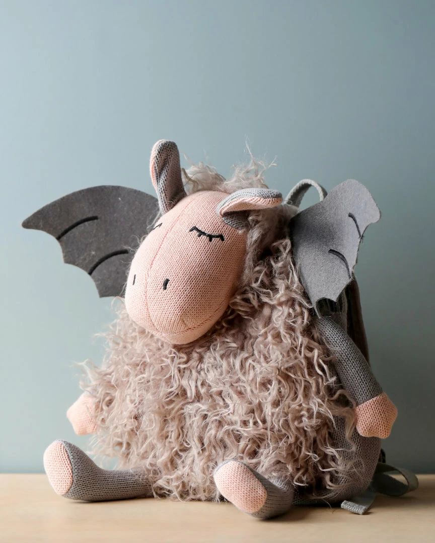 Crochetts Toddler Dragon Backpack *New* 3 Crochetts Toddler Dragon Backpack *New*