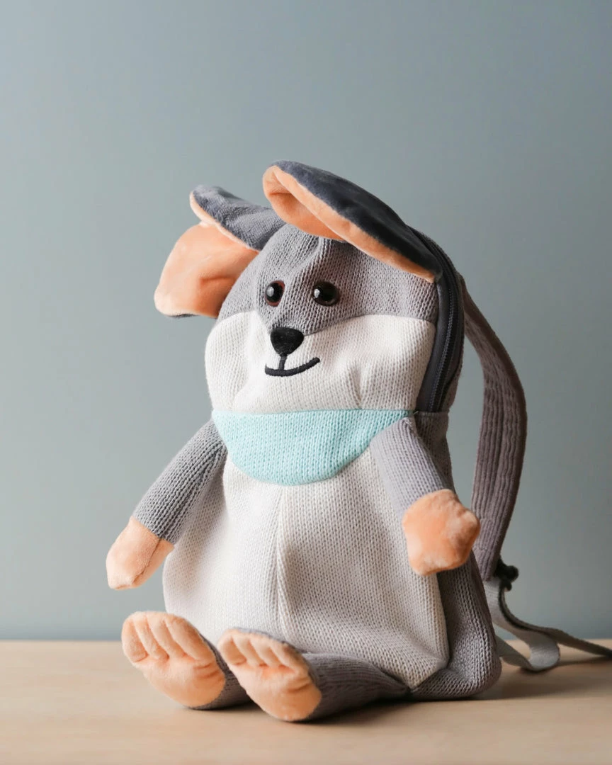 Crochetts *New* Toddler Mouse Backpack 3 Crochetts *New* Toddler Mouse Backpack