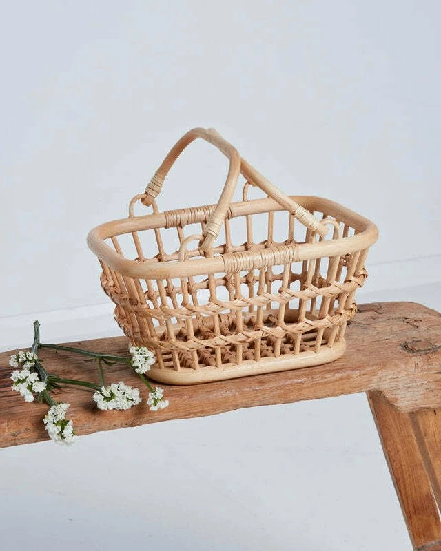 Olli Ella Rattan Shopping Basket 3 Olli Ella Rattan Shopping Basket