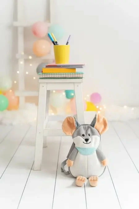 Crochetts *New* Toddler Mouse Backpack 6 Crochetts *New* Toddler Mouse Backpack