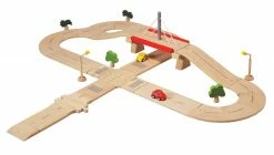 Plan Toys Wooden Road System Deluxe *New*