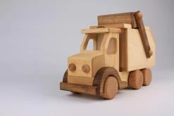 Odin Parker Handmade Wooden Garbage Truck *New* 13 Odin Parker Handmade Wooden Garbage Truck *New*