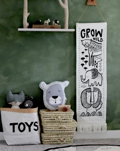 Wee Gallery *New* Safari Growth Chart