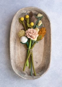 Odin Parker *New* Medium Felt Flower Bouquet