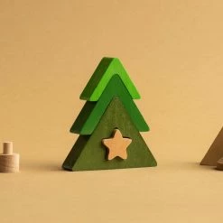 Animi *New* Small Stacking Christmas Tree With Star