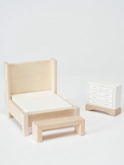 Milton & Goose Bedroom Dollhouse Furniture Set *New*