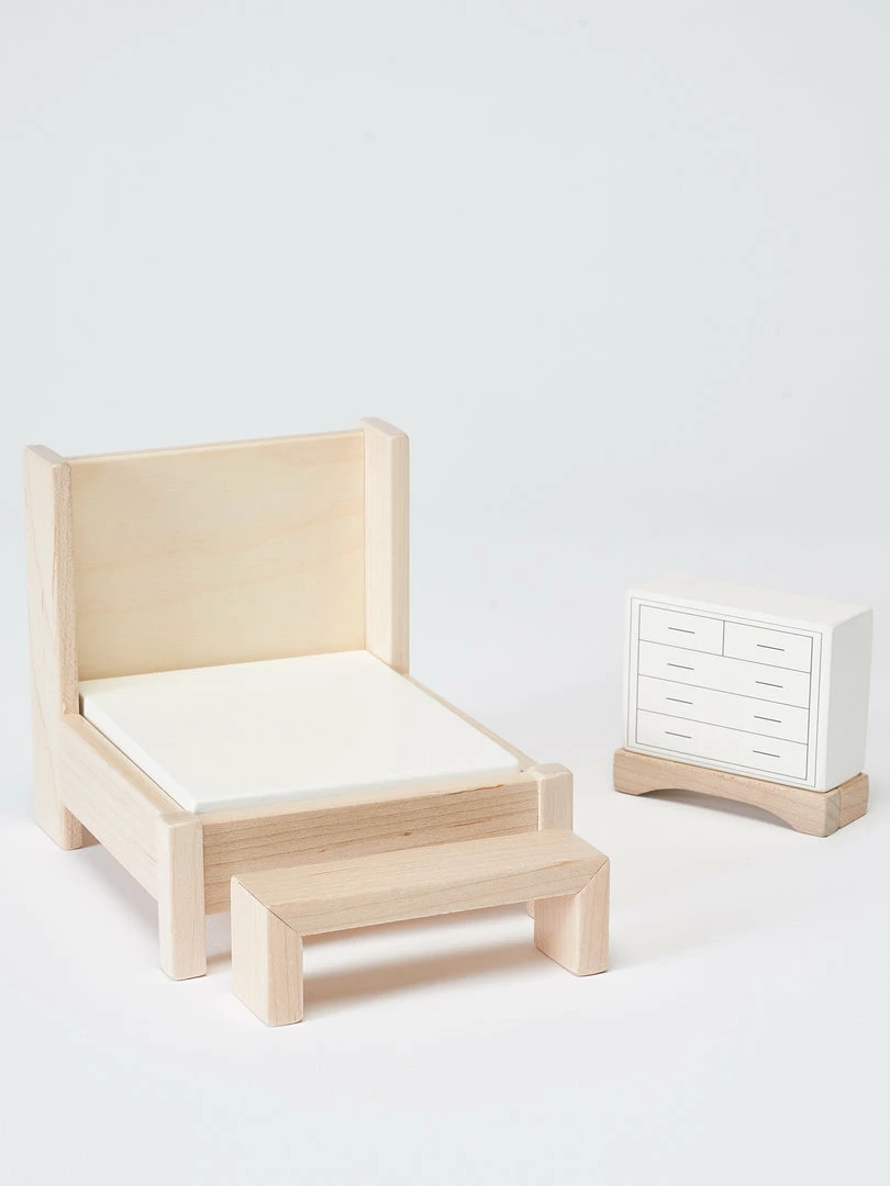 Milton & Goose Bedroom Dollhouse Furniture Set *New* 3 Milton & Goose Bedroom Dollhouse Furniture Set *New*