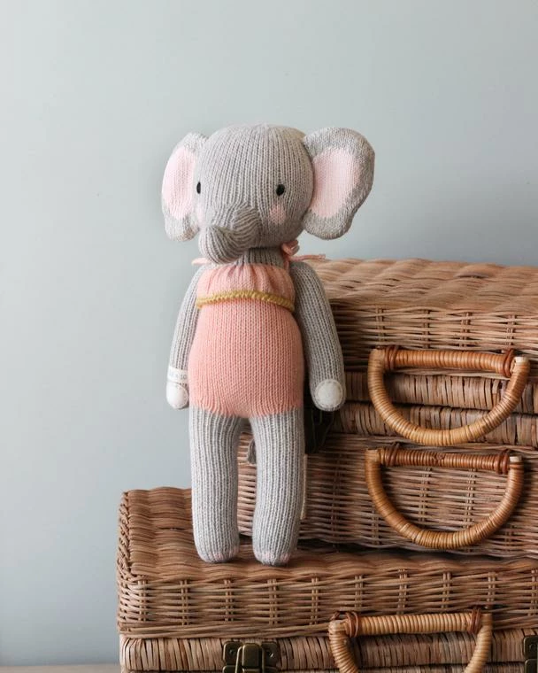 Cuddle + Kind Elephant Stuffed Animal 5 Cuddle + Kind Elephant Stuffed Animal