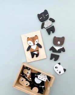 Wee Gallery *New* Mix & Match Animal Tiles