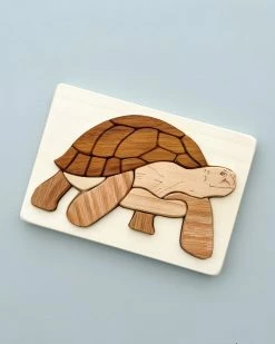 Cocoletes *New* Handmade Wooden Puzzle - Turtle